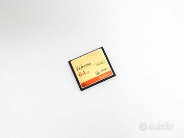 SanDisk Extreme 64 GB UDMA 7 CompactFlash Card