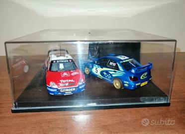 Modellini rally, Citroen Xsara WRC Subaru Impreza 