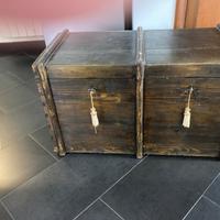 Cassapanca antica restaurata