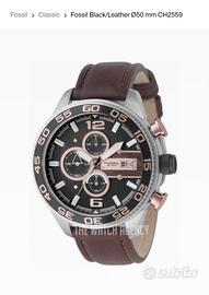 Orologio Fossil Black/Leather 50 mm CH2559
