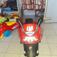 Moto elettrica Ducati, bambini