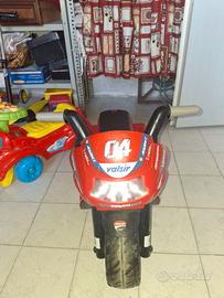 Moto elettrica Ducati, bambini