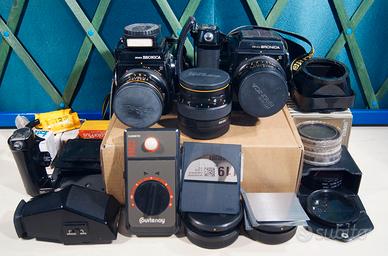 Set foto analogica medio formato