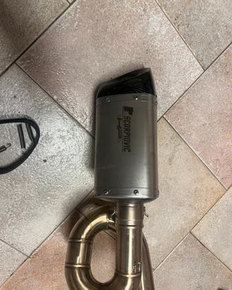 Scarico completo per mt 09 / tracer