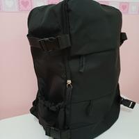 Zaino borsone viaggio bagaglio a mano Nuovo Nero