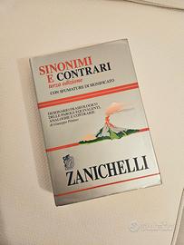 Dizionario Sinonimi e Contrari Zanichelli 