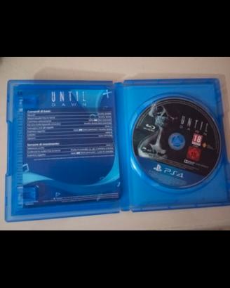 gioco until dawn per ps4