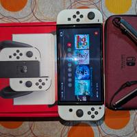 switch OLED con accesori