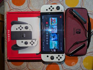 switch OLED con accesori