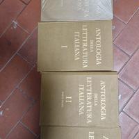 5 libri ANTOLOGIA DELLA LETTERATURA ITALIANA 