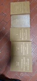 5 libri ANTOLOGIA DELLA LETTERATURA ITALIANA 