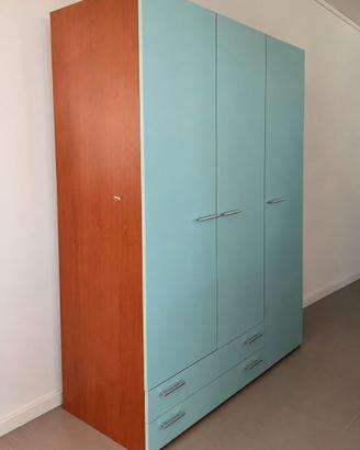 ARMADIO 3 ANTE + 2 CASSETTI