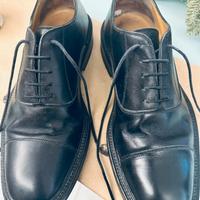 Scarpe uomo eleganti Sergelio pelle nera tg 40