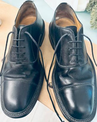 Scarpe uomo eleganti Sergelio pelle nera tg 40