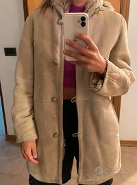 Cappottino donna in vero montone