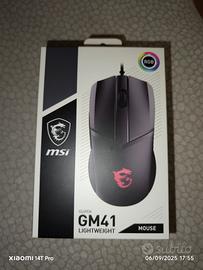 mouse da gaming MSI GM41 