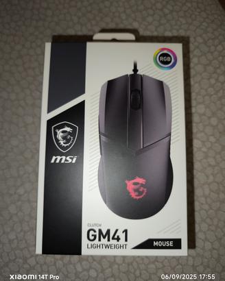 mouse da gaming MSI GM41 