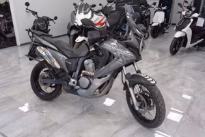 HONDA TRANSALP 700 - 2008 "TRIS VALIGIE ORIGINALI"