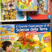 puzzle e gioco osservatorio scienze 
