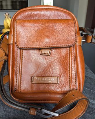 Borsello THE BRIDGE in vera pelle - Classico Cuoio