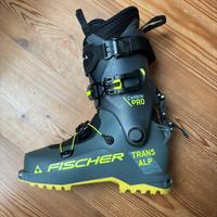 Scarponi sci alpinismo fisher trans alp carbon pro
