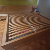 STRUTTURA LETTO KING-SIZE MALM IKEA 