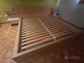 STRUTTURA LETTO KING-SIZE MALM IKEA 