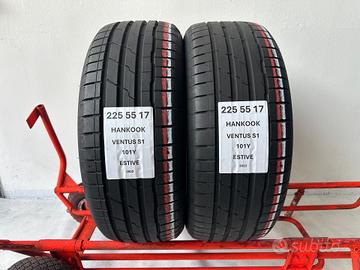 2 gomme 225 55 17 HANKOOK