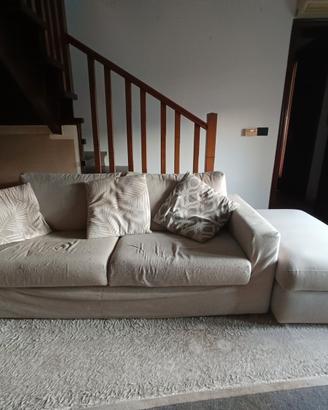 Divano cm 190*90 + pouf contenitore cm 60