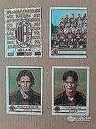Set 4 figu Milan album calciatori panini 2001/02