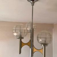 Lampadario Targetti Sankey originale anni 70