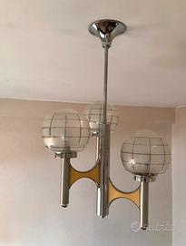 Lampadario Targetti Sankey originale anni 70