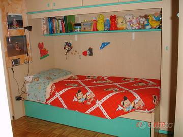 Letto singolo per cameretta