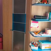 Armadio per cameretta angolare