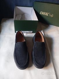 Scarpe mocassini uomo Enval Enval Soft in camoscio