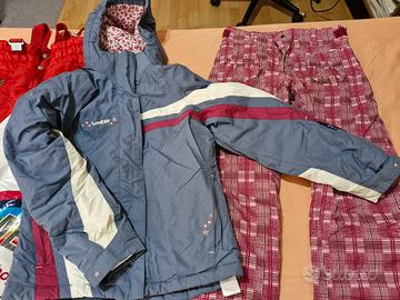 Tuta sci taglia 9/10 anni