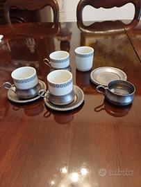 servizio caffè in peltro 