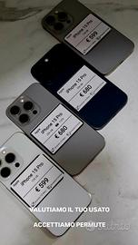IPHONE 15 PRO 256 GB Batteria 100%