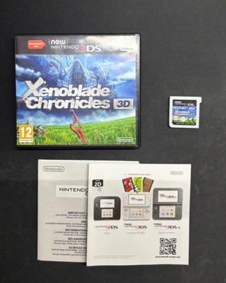 XENOBLADE CHRONICLES 3D x New  Nintendo 3DS ITA/Mu