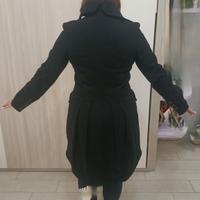 Cappotto nero donna kor@kor – Made in Italy – Eleg