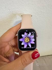 Apple Watch serie 9 cinturino rosa 41mm