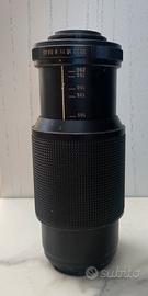 Obiettivo Nikon Vivitar 80-200 mm auto zoom