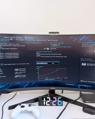 RAM 96gb fury 3600mhz/i9 11900k/Asus Tuf H470 pro
