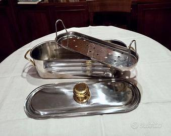 Pescera/zamponiera in acciao