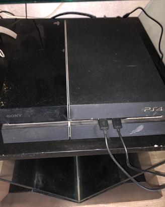 PS4 con caricatore per 2 joystick
