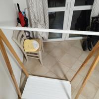 Appendiabiti con porta scarpe