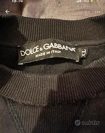 Felpa dolce e gabbana taglia XL