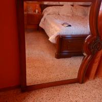 specchiera legno pregiato