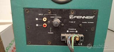 sub woofer fenner 100 w