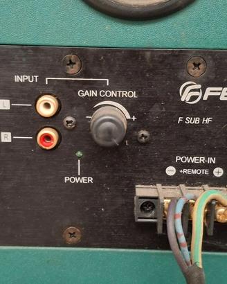 sub woofer fenner 100 w